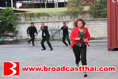 พุดเดิ้ล-แหนม มือใหม่หัดบู๊!!! ปลื้มปริ่มได้พลิกคาแร๊กเตอร์ จับปืนเข้าฉากแอคชั่นสวมบทโหด