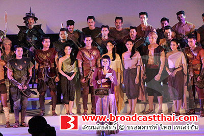 หน่อง-อรุโณชา นำทีมนักแสดงกว่า 50 ชีวิต ร่วมงานเปิดตัวละคร บางระจัน