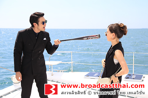 บอย-เต้ย ย้ำกระแสจิ้น!! คู่ใหม่!!! เสิร์ฟซีนหวานทะเลจืด  ช็อตฮาน้ำตาเล็ด กับฉากบนเรือยอร์ช ใน "กามเทพหรรษา"