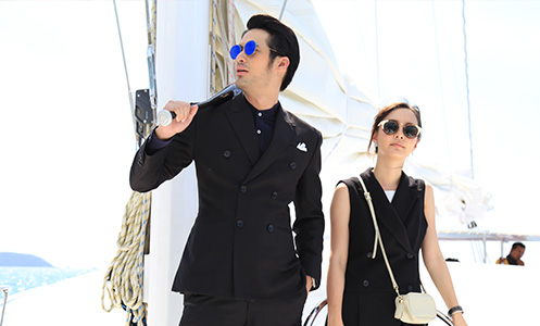 บอย-เต้ย ย้ำกระแสจิ้น!! คู่ใหม่!!! เสิร์ฟซีนหวานทะเลจืด  ช็อตฮาน้ำตาเล็ด กับฉากบนเรือยอร์ช ใน 