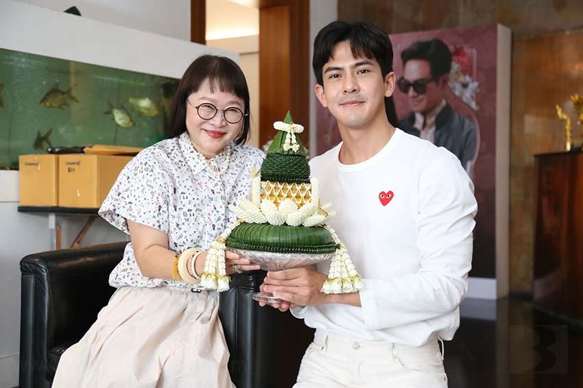 อนุโมทนาบุญ กับ "เต้ย พงศกร" เข้ามาขอขมาลาบวชกับ "แม่นายหน่อง"