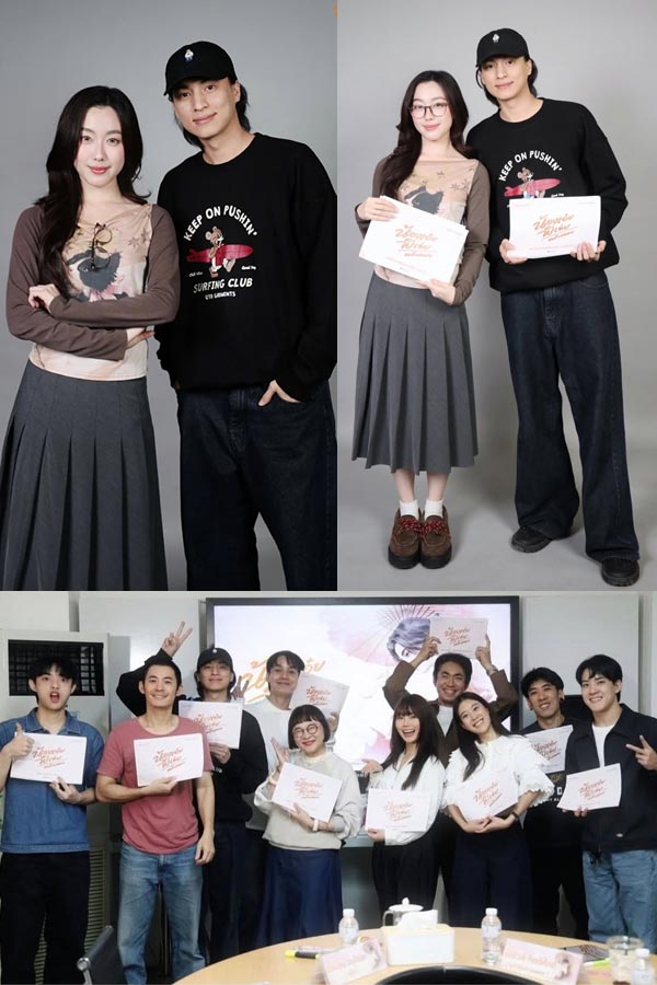 บรรยากาศ น้องเอ๋ยพี่เอ่ย Script Reading เต็มไปด้วยความสนุกสนาน น่ารัก ตั้งแต่ Day 1 ขนาดนี้ รอถึงวันเปิดกล้องไม่ไหวแล้ว

#น้องเอ๋ยพี่เอ่ยขอข้าวขอแกง
#TrueVisionsNOW
#Broadcastthaitv
#Aheye4EVE #Gulfkanawut